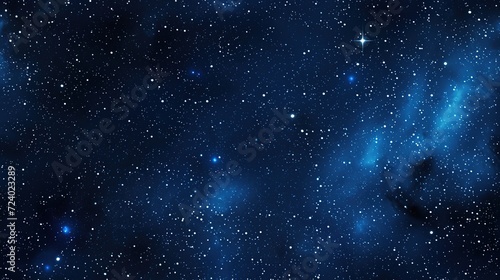 Perfect starry night sky background 
