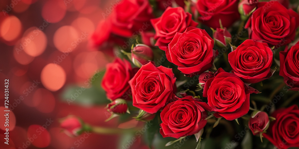 A red rose bouquet A red rose bouquet