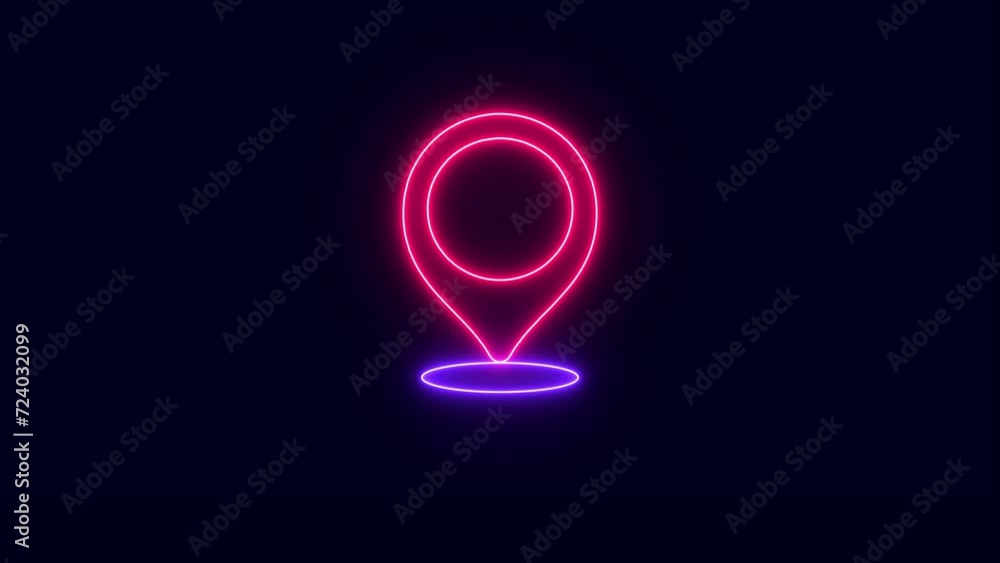 map pin animation concept.4k motion animation.destination pin and icon. GPS location pointer animated icon. map pin animation concept.4k motion animation.destination pin and icon. GPS location pointer animated icon.