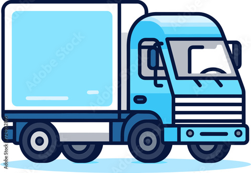 Commercial Fleet Elegance Vectorized Vehicle Graphics for Marketing Magic On the Move Mastery Commercial Vehicle Vector Illustrations for Success
