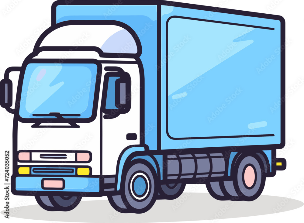 Tailored for Success Commercial Vehicle Vector Illustrations for Marketing On the Road to Excellence Commercial Vehicle Vector Graphics Extravaganza