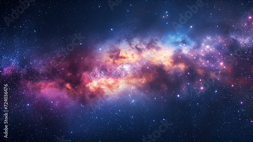 space galaxy background, generative ai