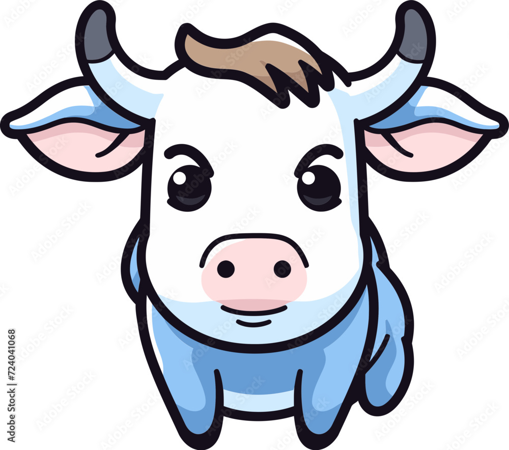 Vector Graphic of Resting Cows Cow Vector Background Pattern
