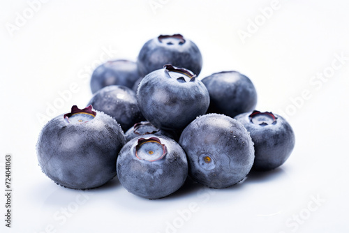 Sweet healthy blue dessert blueberries fruit juicy organic berries ripe fresh food