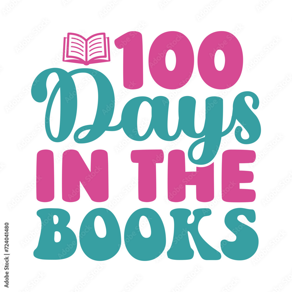 100 Days of School typography design on plain white transparent isolated background for card, shirt, hoodie, sweatshirt, apparel, tag, mug, icon, poster or badge 100 Days of School typography design on plain white transparent isolated background for card, shirt, hoodie, sweatshirt, apparel, tag, mug, icon, poster or badge