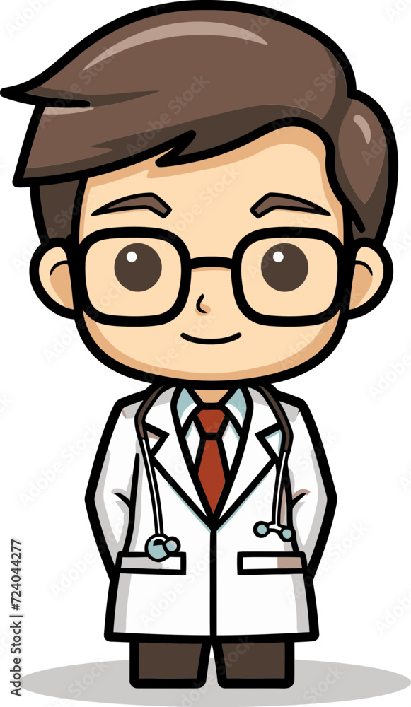 Doctor Illustrations Vectors of Health Mastery Doctor Vectors Crafted Medical Illustrations