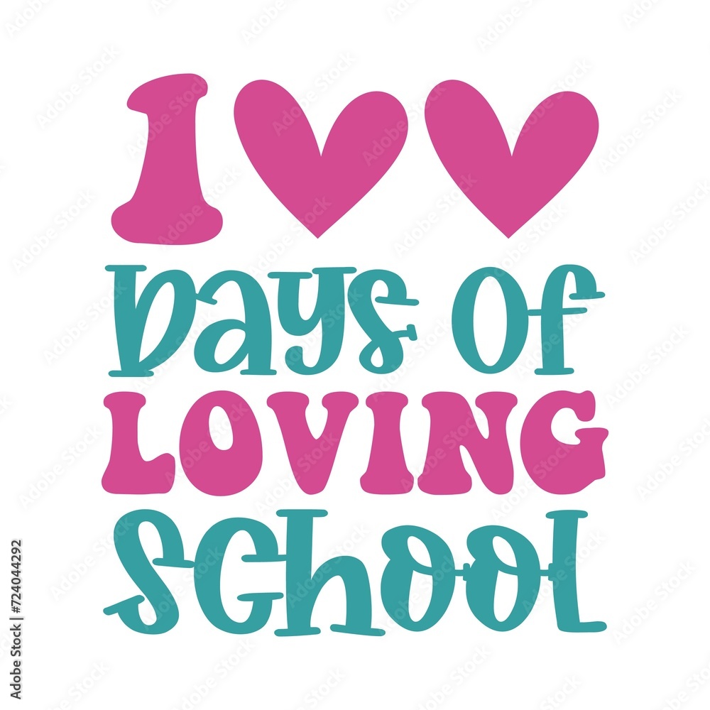100 Days of School typography design on plain white transparent isolated background for card, shirt, hoodie, sweatshirt, apparel, tag, mug, icon, poster or badge 100 Days of School typography design on plain white transparent isolated background for card, shirt, hoodie, sweatshirt, apparel, tag, mug, icon, poster or badge