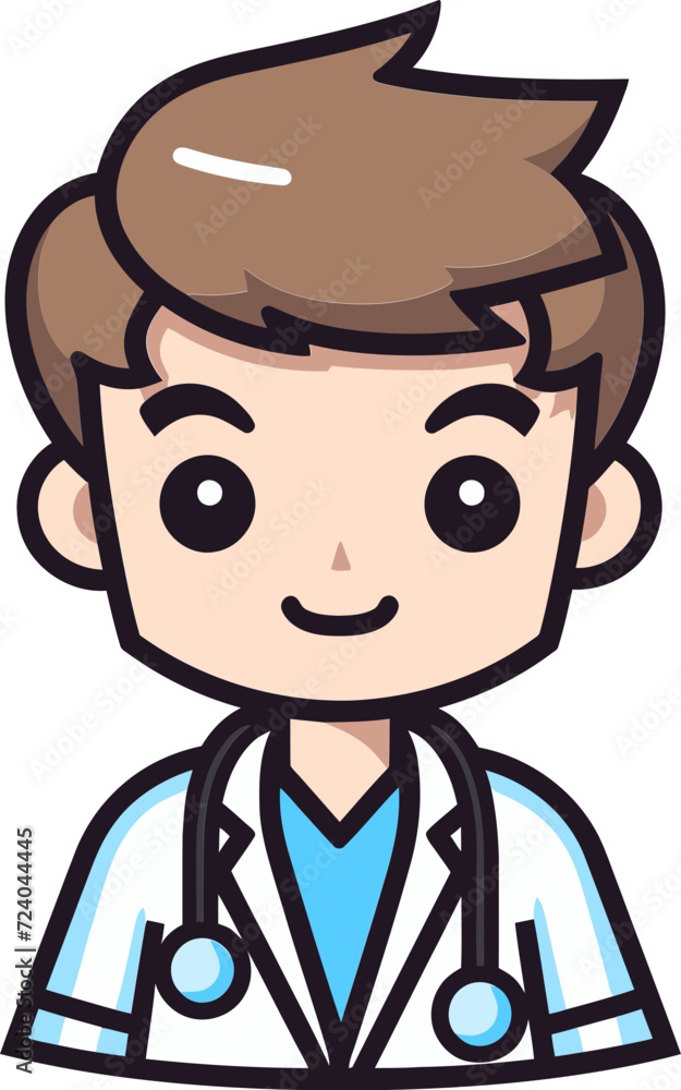 Doctor Vectors Artistic Health Illustrations Illustrated Healthcare Doctor Visual Narrates