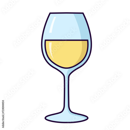 verre de vin blanc