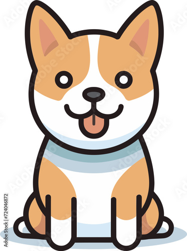 Illustrated Dog Breeds Vector Graphics Artistic Rendering of Dogs Vector Collection