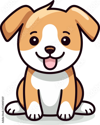 Vector Paws Canine Illustration Set Digital Doggy Portraits Art Pack