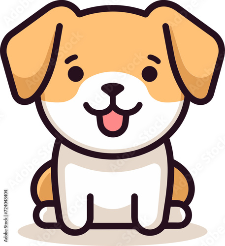 Vectorized Tail Waggers Artistic Dogs Charming Canines in Vectorized Art