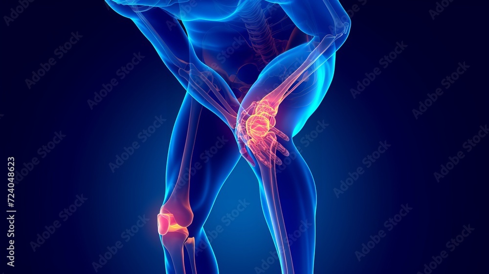 Illuminated Pain Points in Human Anatomy