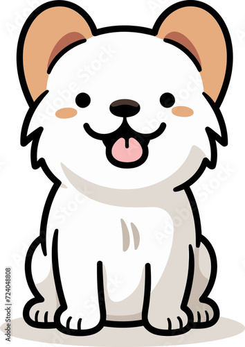 Illustrated Dog Breeds Digital Dog Collection Vector Pups Artistic Dog Illustrations