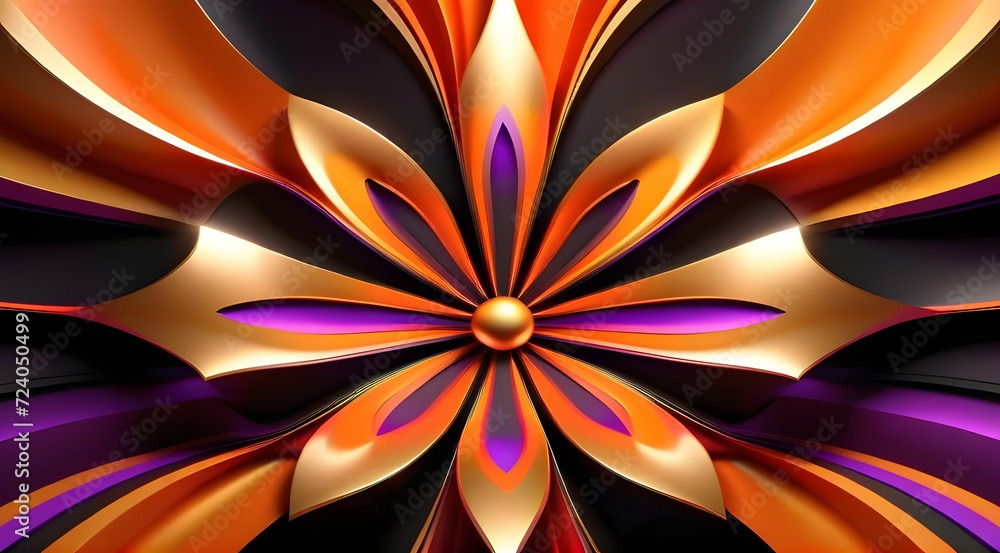 Abstract luminist background, curves intertwine, creating a violet symphony. Abstract luminist background, curves intertwine, creating a violet symphony.