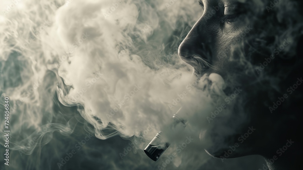 a person is smoking a person is smoking