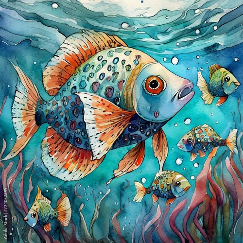 fish in the sea