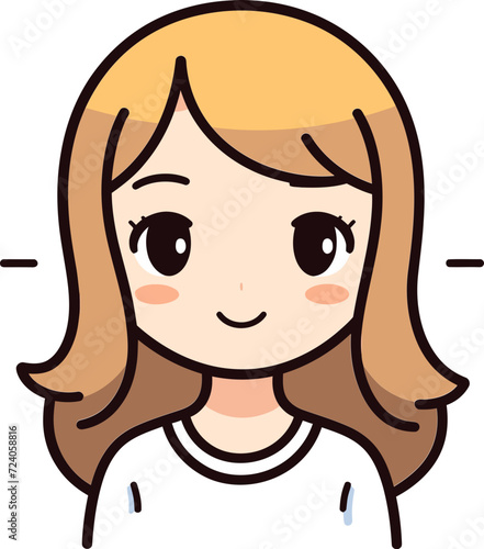 Chic Adventure Girl Vector ArtEthereal Expression Vector Portrait