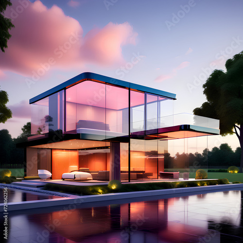 Modern Futuristic Home Style 