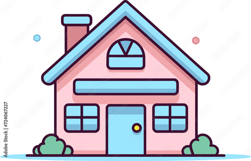 Household Appliance IllustrationsVectorized Dream House Plans