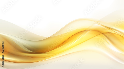 Orange Wave Design with Smooth Flow and Fractal Energy