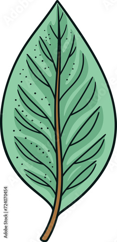 Eco Friendly Flora Sustainable Leaf Vector DepictionsSymphonic Botany Harmonized Leaf Vector Compositions