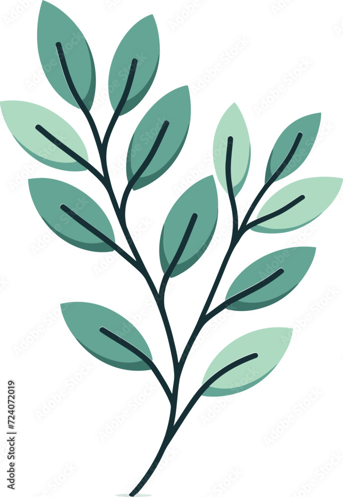 Vivid Foliage Colorful Leaf Vector NarrativesWhispering Woods Ethereal Leaf Vector Compositions
