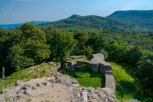 Ruins of the Medieval Fortress of Dregely photo