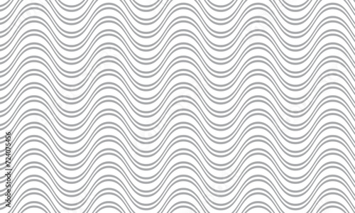 abstract repeatable grey horizontal smooth wave line pattern.