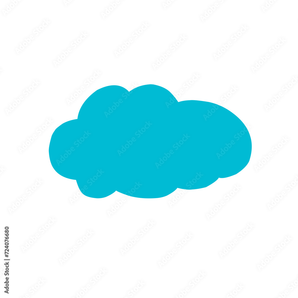 Cloud Flat Design Cloud Flat Design