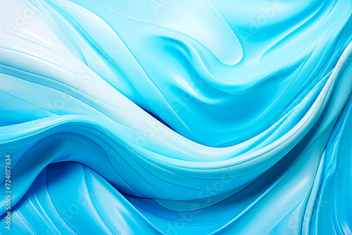 a beautiful blue color wavy effect for your desktop