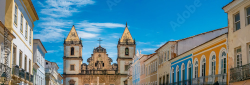 Church of St. Francis (Igreja et convento de São Francisco), part of the UNESCO World Heritage historical center of Salvador, Bahia, Brazil photo