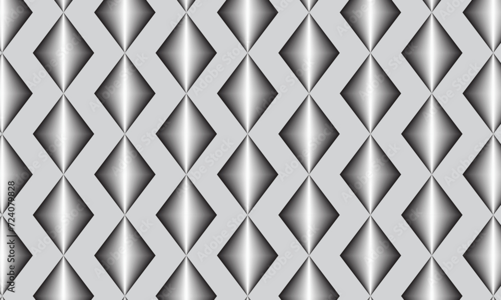abstract repeatable geometric blend rhombus pattern on grey. abstract repeatable geometric blend rhombus pattern on grey.