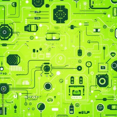 honeydew abstract technology background using tech devices and icons 