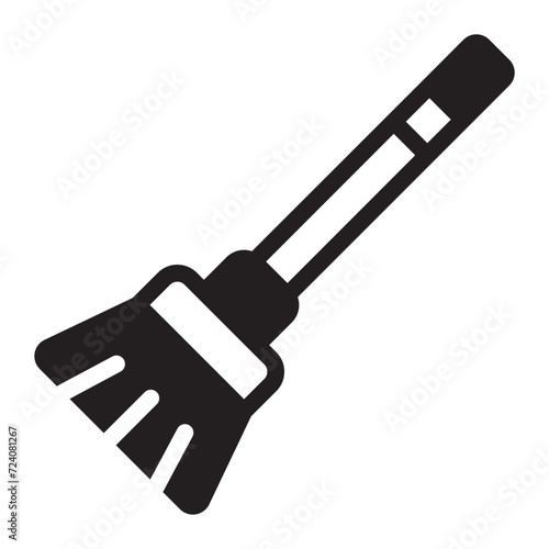 broom glyph icon