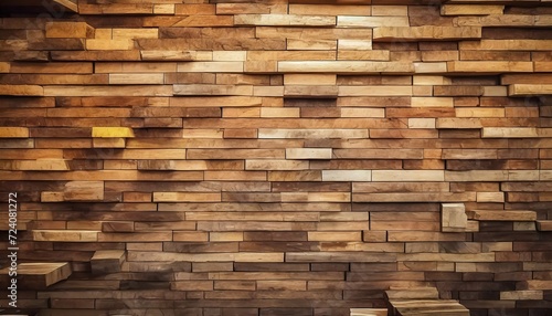 wood aged art architecture texture abstract block stack on the wall for background abstract colorful wood texture for backdrop