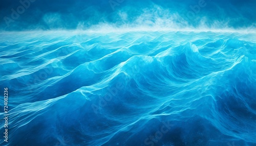 shimmering oceanic dreams waves frozen in an abstract futuristic 3d texture isolated on a background 
