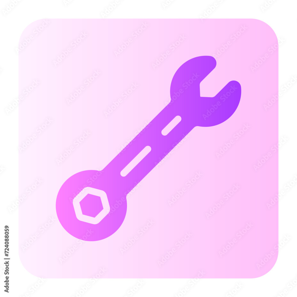 wrench gradient icon wrench gradient icon