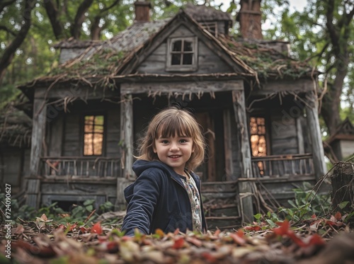 girl in the house