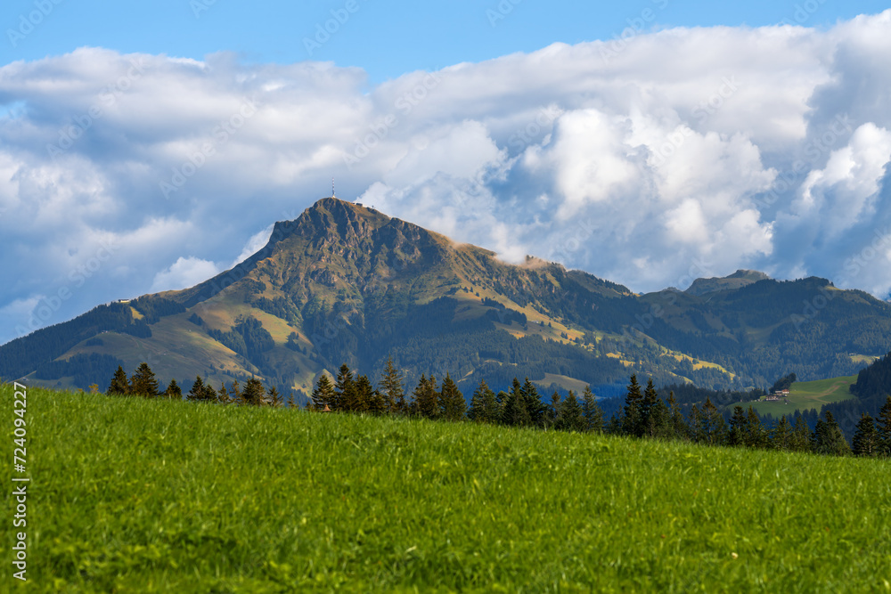 Fototapeta premium View to the Kitzbüheler Horn mountain