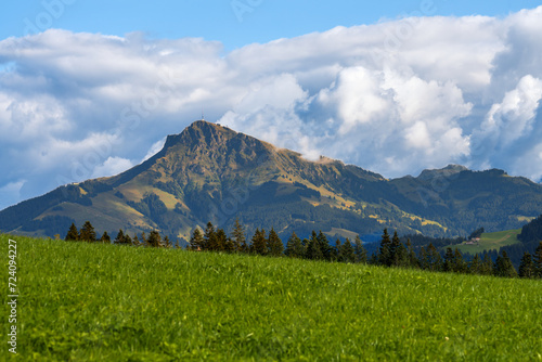 View to the Kitzbüheler Horn mountain
