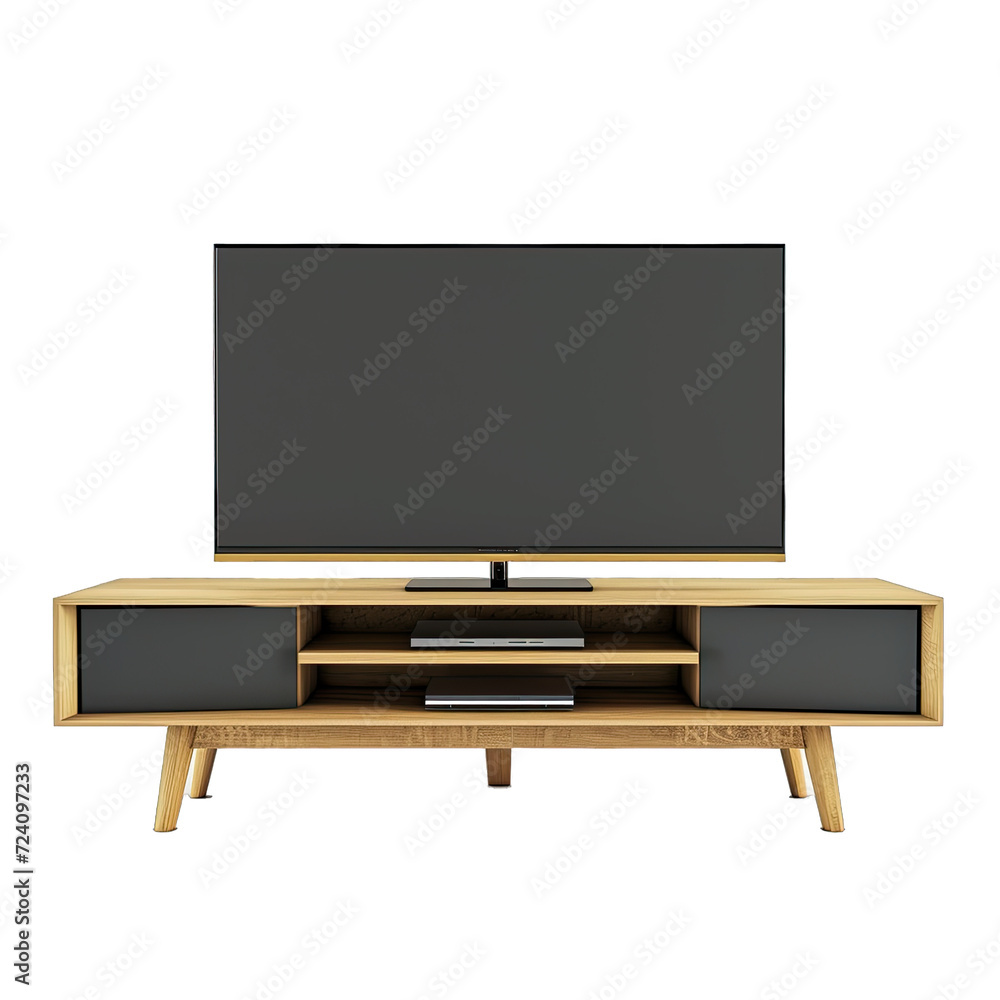 A Modern Tv Stand.. Isolated on a Transparent Background. Cutout PNG. A Modern Tv Stand.. Isolated on a Transparent Background. Cutout PNG.