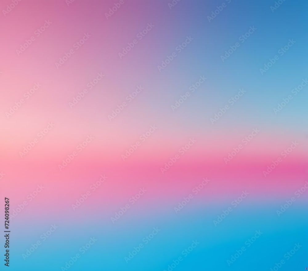 Candy colors gradient from bubblegum pink to sky blue