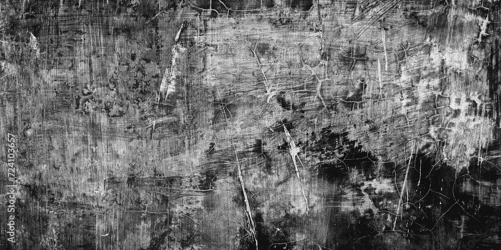 Texture black white grunge wall abstract background