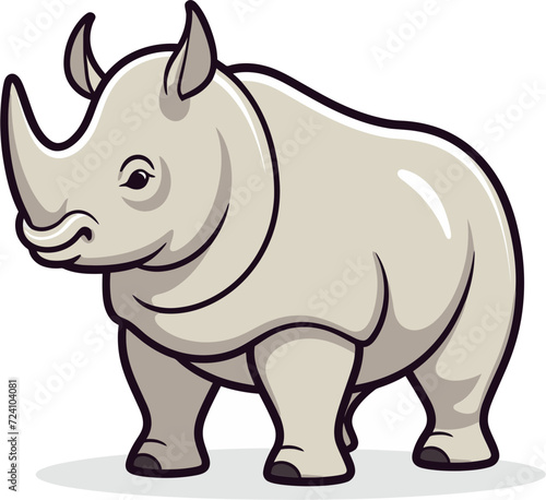 Ethereal Rhino Vector ArtworkJolly Santa Claus Vector Illustration