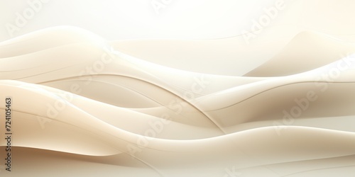 ivory abstract horizontal technology lines on hi-tech future ivory background