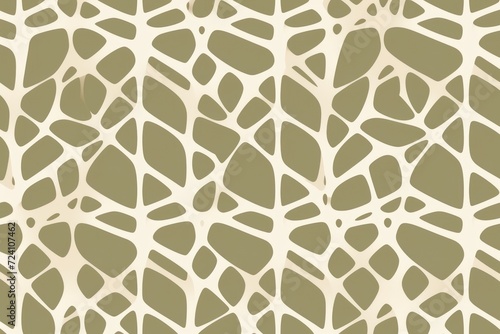 khaki cool minimalistic pattern burnt khaki over ivory background