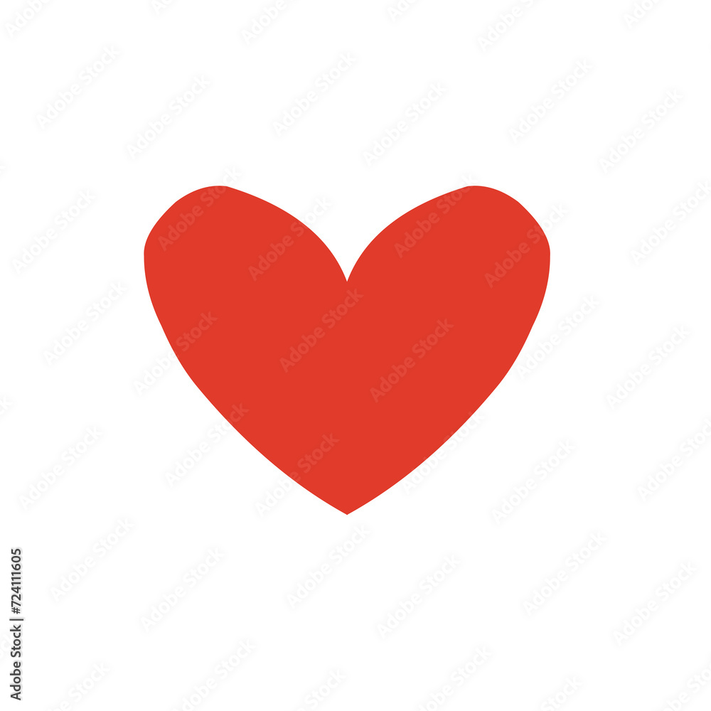 Red Love Vector