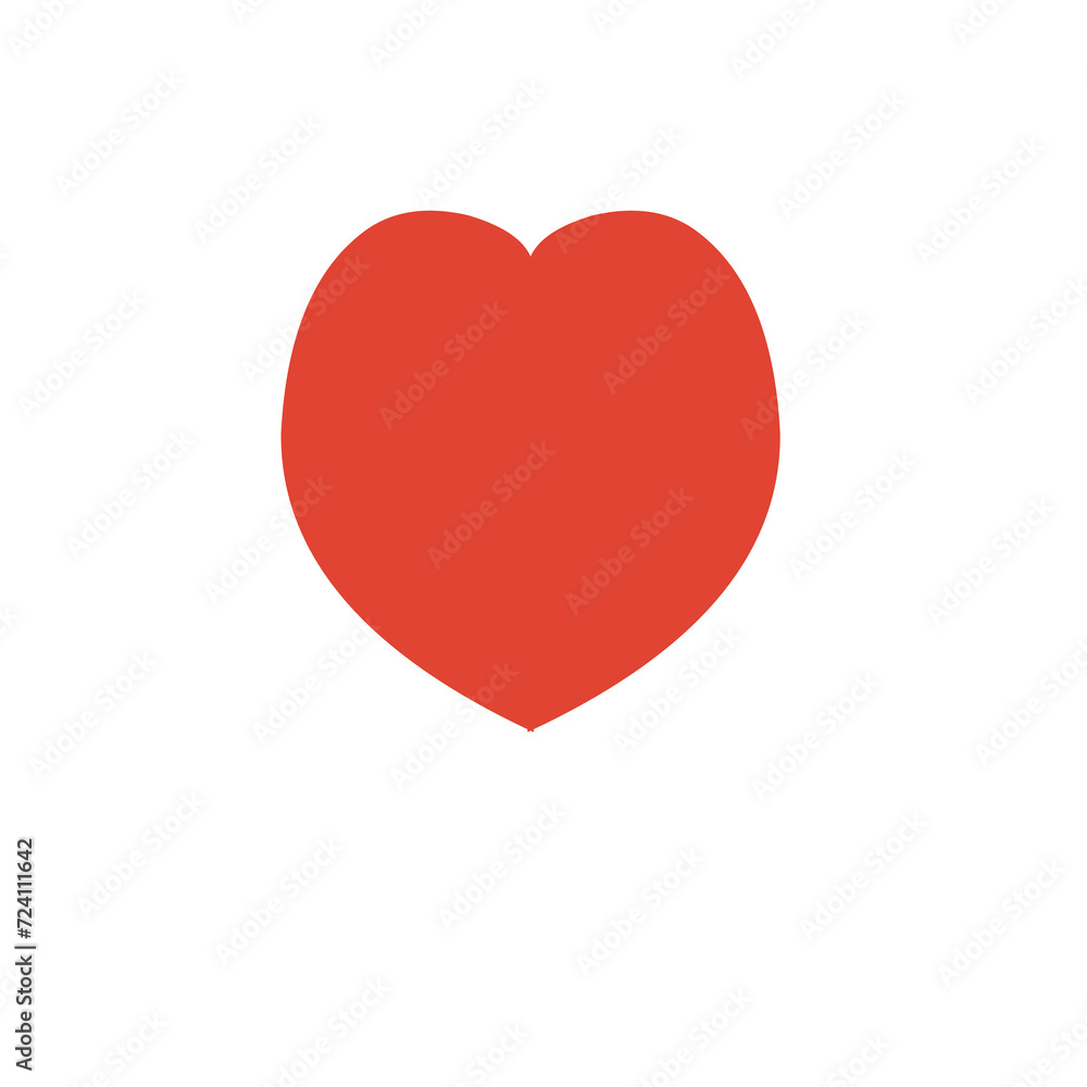 Red Love Vector