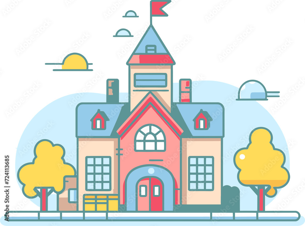 Innovative School Vector Elements Creative Educational GraphicsBack to School Vector Backgrounds Playful Educational Designs